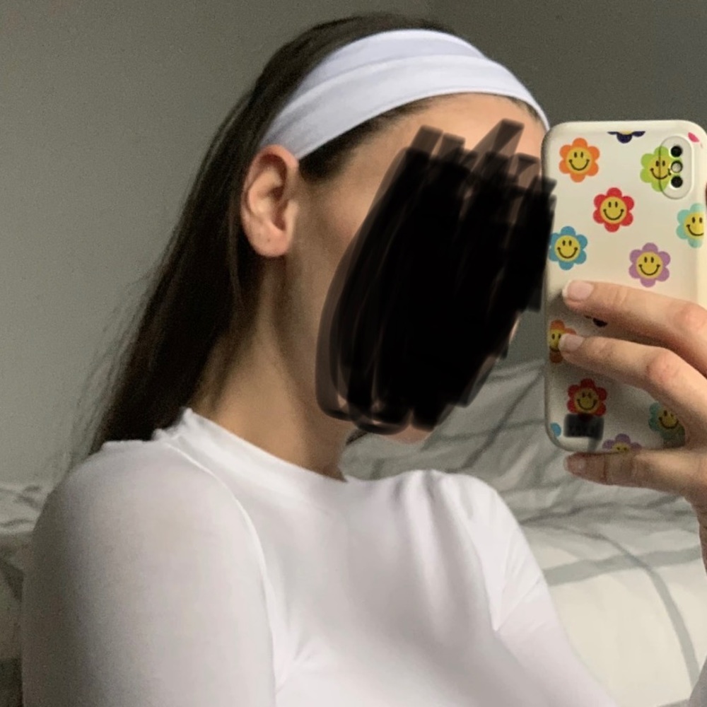 White headband